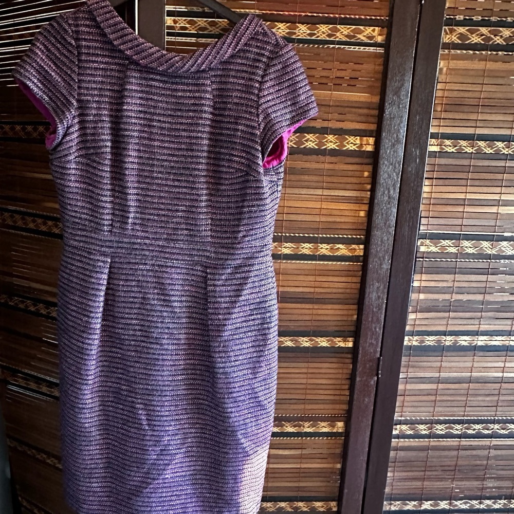 Boden Pink Tweed Dress size 10L